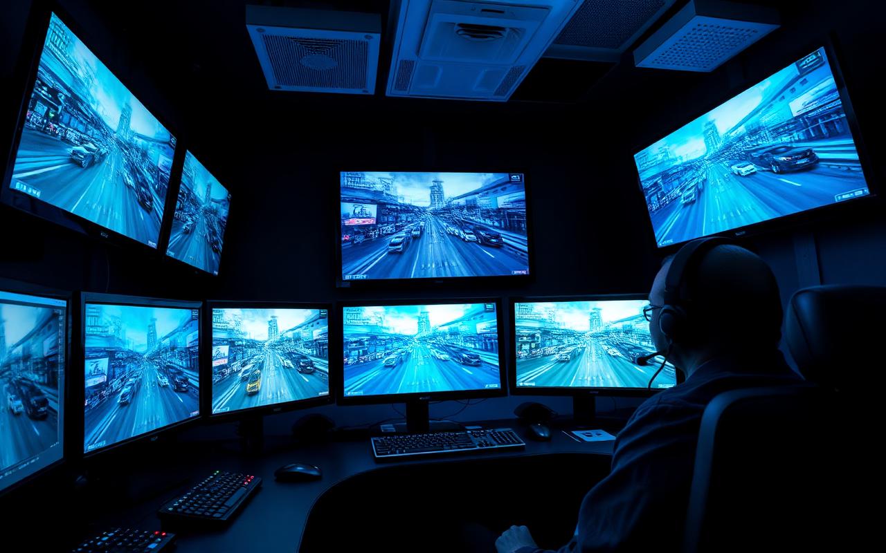 Centro de monitoreo CCTV